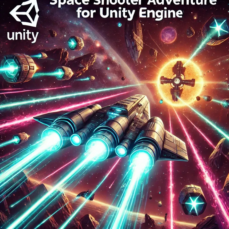 Space Shooter Adventure for Unity Engine - Immersive Sci-Fi Game Template for Developers and Indie Creators