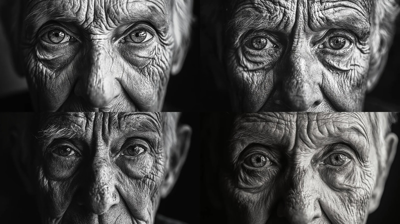 Black and White Photography - Striking Contrast Focus - Timeless Monochrome Wall Art for Sophisticated Interiors and Creative Spaces