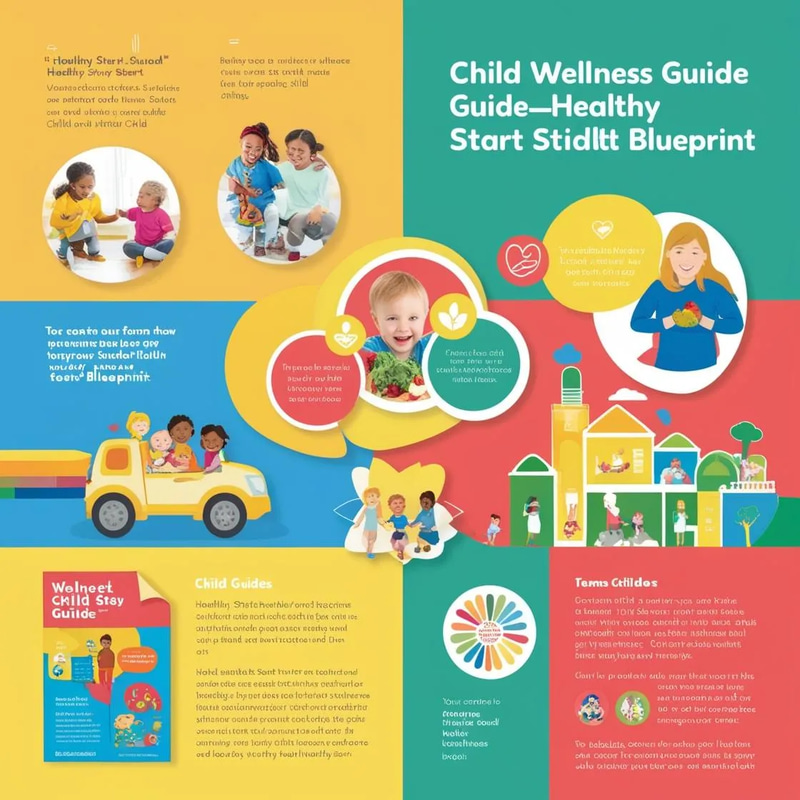 Child Wellness Guide Healthy Start Blueprint - Comprehensive Health and Fitness Plan for Kids' Wellbeing and Family Care