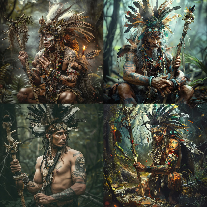 Spirit Weaver Ancestral Mystic Concept Art - Ethereal Concept Character Design for Creators and Storytellers 2025