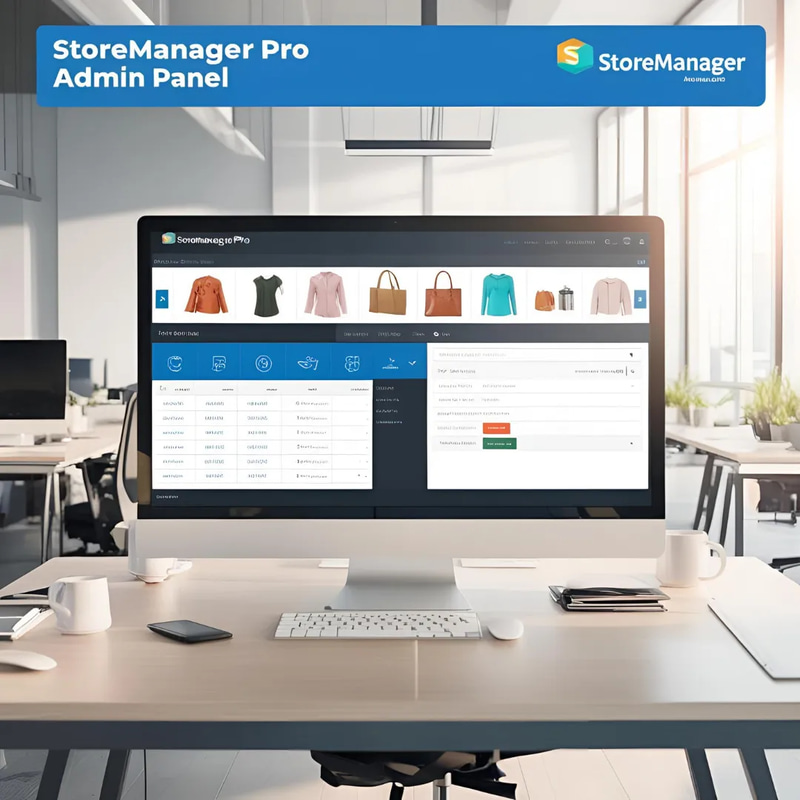 StoreManager Pro - Admin-Focused Prestashop Theme - Streamlined E-commerce Management for Business Efficiency