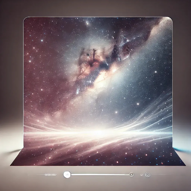 Milky Way Drift - Space Background Loop - Cinematic Cosmic Motion Graphics for Video Creators and Digital Storytelling