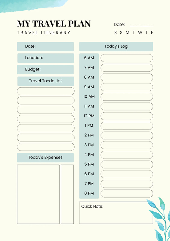 My Trip Book Personal Travel Planner - Streamlined Travel Organizer for Efficient Trip Planning and Stress-Free Adventures