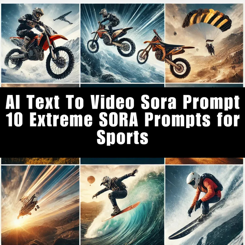 10 Extreme SORA Prompts for Sports, Stunts & Speed - Dynamic AI Video Prompts for High-Impact Sports Creators and Visual Storytellers