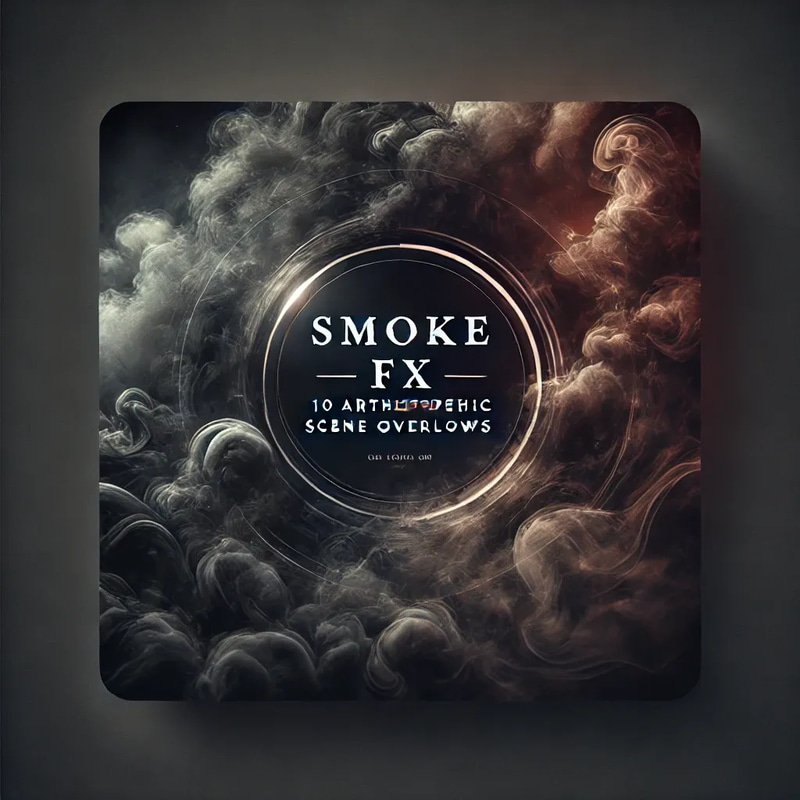Smoke FX - 10 Atmospheric Scene Overlays - Cinematic Smoke Visual Effects for Filmmakers and Video Creators