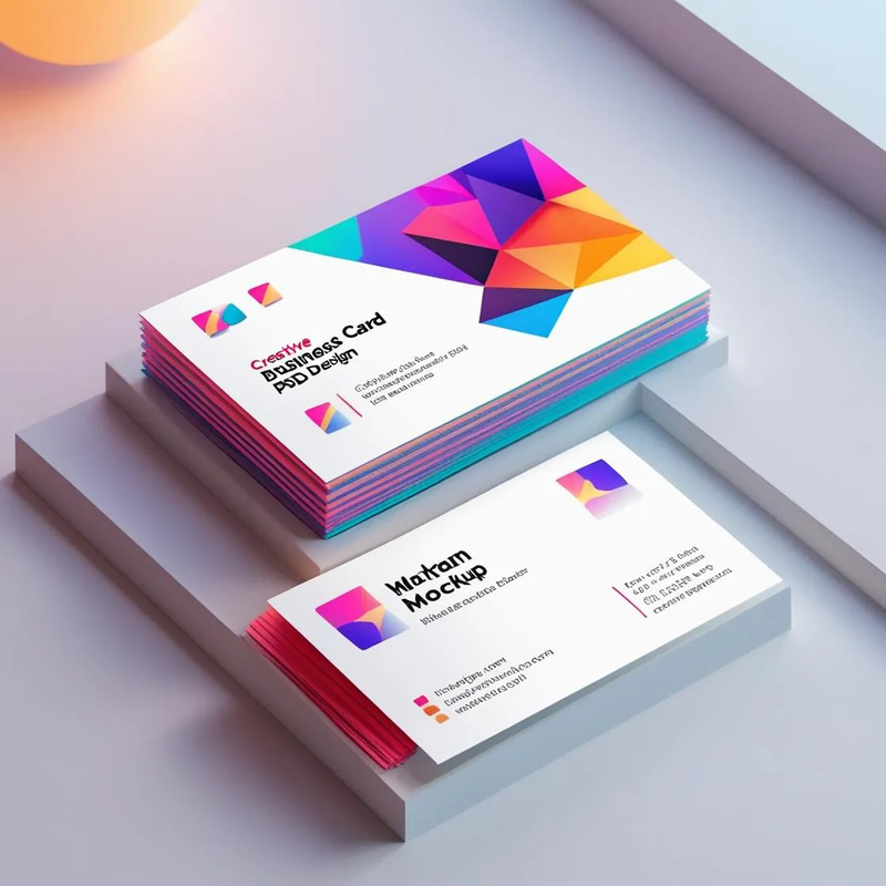 Creative Business Card PSD Design - Modern, Customizable Business Card Templates for Professionals and Agencies