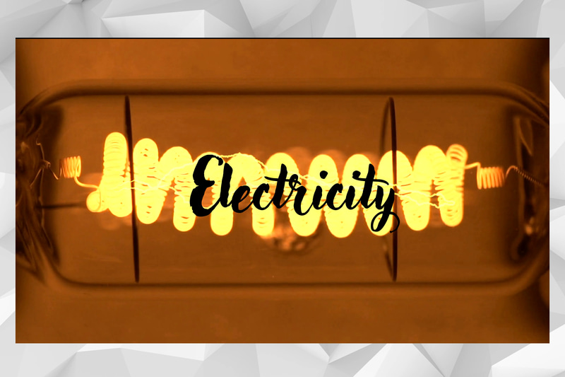Electricity Concept Background - Dynamic Business & Technology Stock Video for Industry Projects