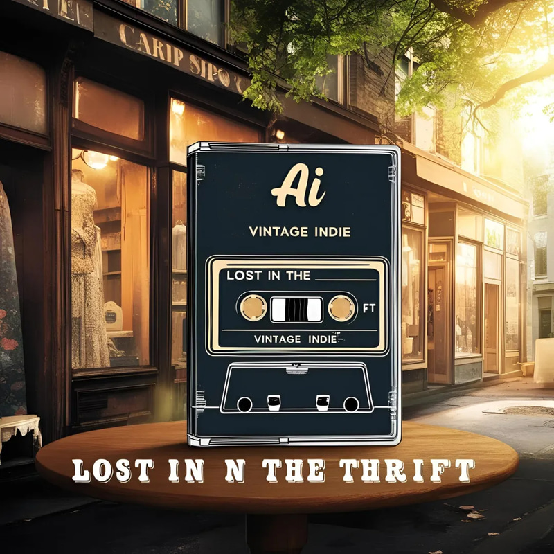 AI Vintage Indie Lost In The Thrift - Immersive AI-Generated Indie Pop Music for Creative Projects and Media