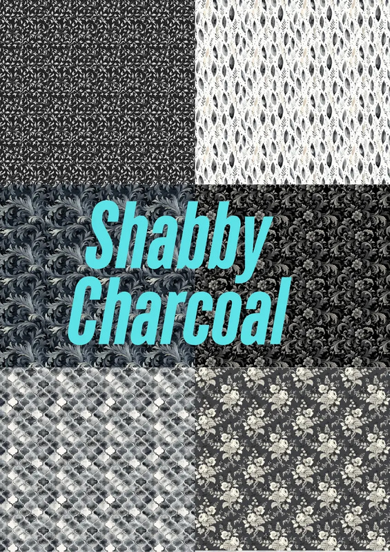 Weathered Charcoal Texture Patterns - Bold Distressed Graphic Textures for Creative Designers and Print Projects