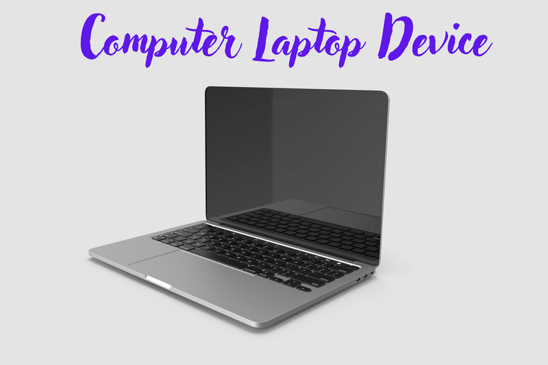 Laptop Computer Tech Scene - High-Detail 3D Renders for Tech Presentations and Visual Projects