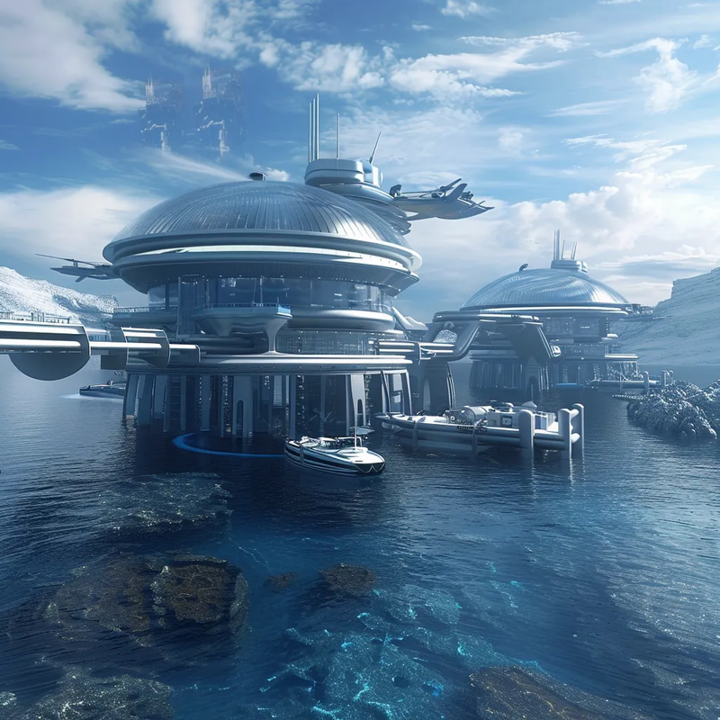 Abyss Watch Deep Sea Observatory Concept - Immersive Environment Concept Art for Creative Projects and Visual Storytelling