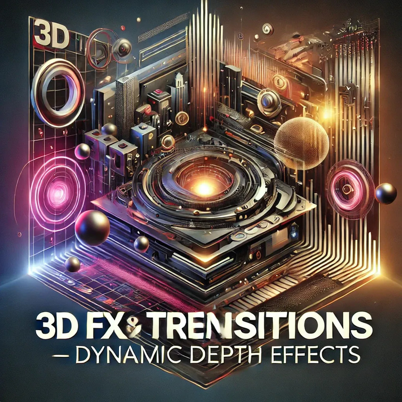 3D FX & Transitions - Dynamic Depth Effects - Cinematic Visual Transitions for Filmmakers and Video Creators