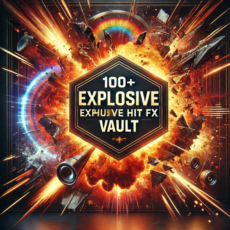 100+ Explosive Hit FX Vault - Immersive SonicEdge Audio Effects for Dynamic Sound Design and Multimedia Projects