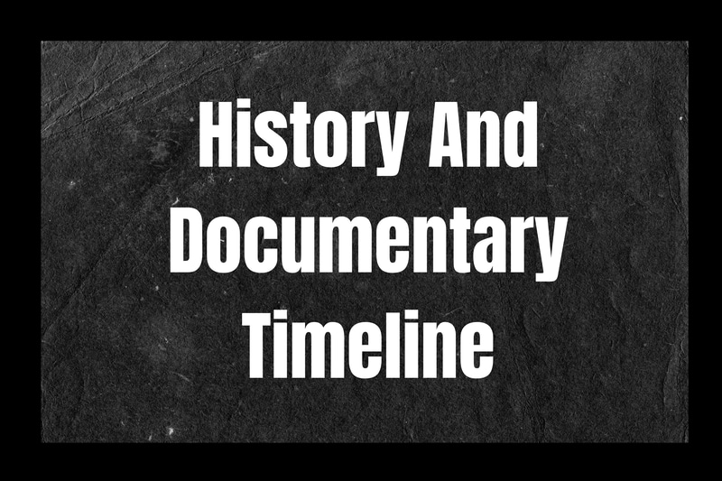 Historical Timeline Pro Documentary Storyboard - Cinematic Slideshow Template for Engaging Historical Presentations and Storytelling