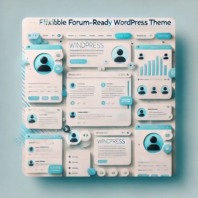 WindPress Flexible Forum-Ready WordPress Theme - Modern, Responsive Theme for Community and Business Websites