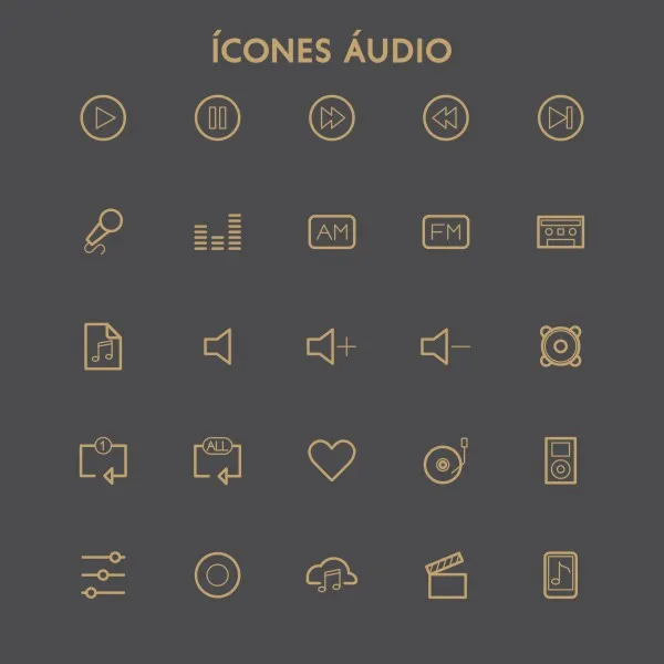 65+ Minimal Icon Set - CorelDRAW Bundle - Clean Vector Icons for Designers and Creative Projects