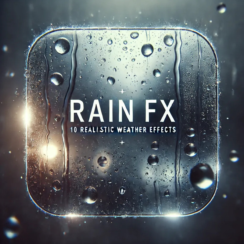 Rain FX - 10 Realistic Weather Effects - Dynamic Video Transitions and VFX for Filmmakers and Creators