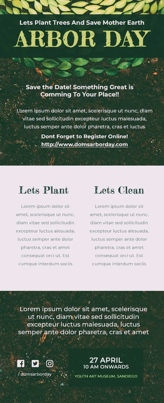 Larbor Day Themed Email Newsletter - Professional Email & Signature Templates for Business Communication