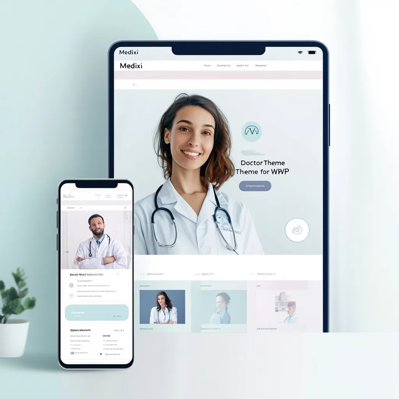 Medixi Doctor Theme - Modern WordPress Plugin Theme for Healthcare Websites and Clinics