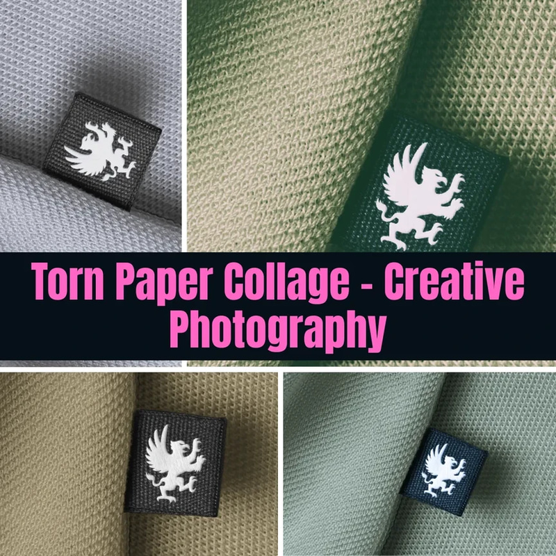Torn Paper Collage - Creative Photography Mockup Set for Designers and Visual Storytellers