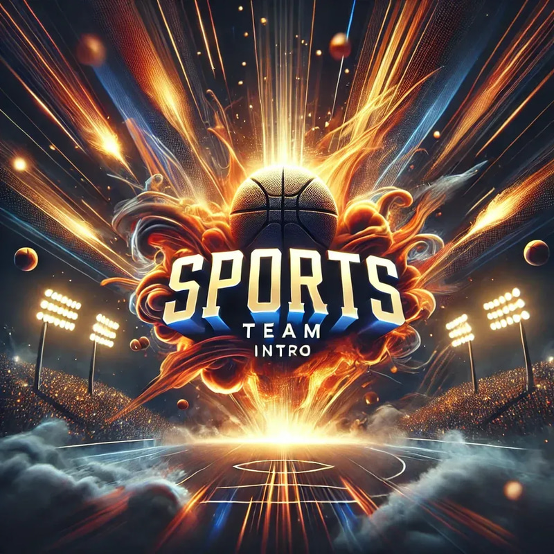 Sports Team Intro Animation - Dynamic AI-Powered Broadcast Template for Streamlined Sports Presentations