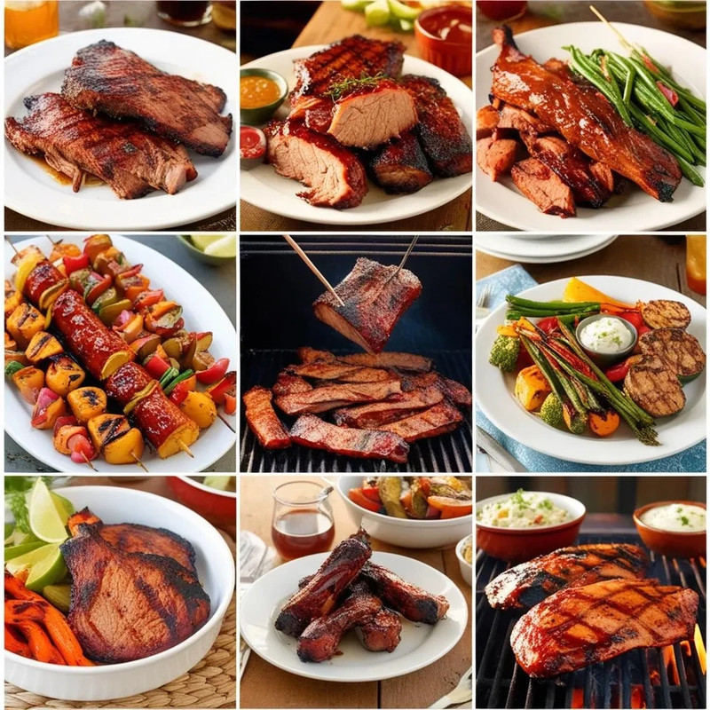 BBQ Barbecue Recipes - Smoked & Grilled Favorites - Classic Savory Cookbook for Flavorful Home Cooking and Outdoor Grilling Enthusiasts