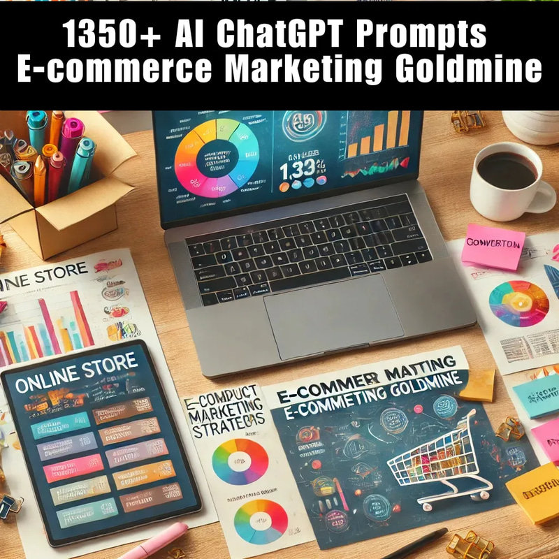 1350+ AI ChatGPT Prompts - E-commerce Marketing Goldmine for Creative Digital Campaigns and Sales Growth