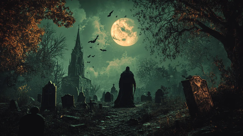 The Pale Count Nocturnal Hunger - Dark Fantasy Art for Immersive Storytelling and Creative Worlds