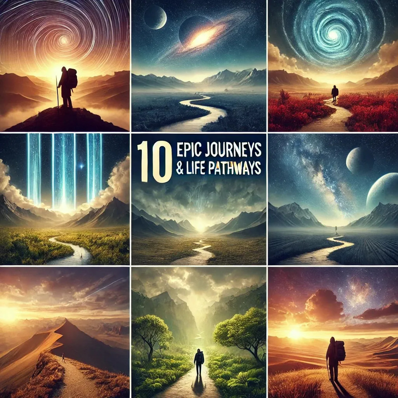 10 Epic Journeys & Life Pathways - Cinematic AI Video Prompts for Storytellers and Creators