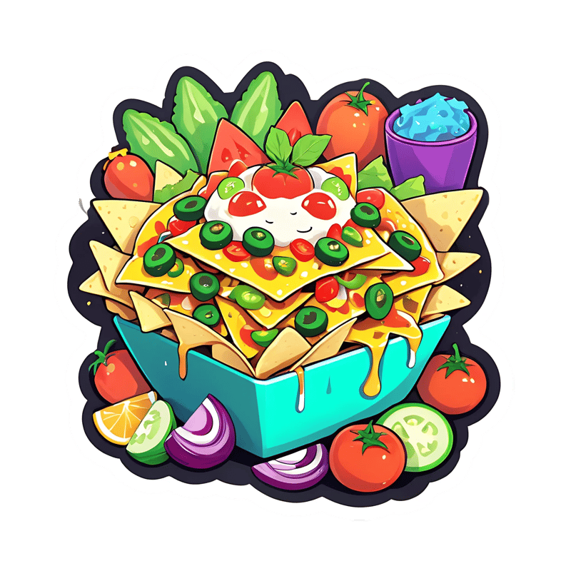 100 Candy Bliss Sweet Sticker Bundle - Vibrant Food & Drink Decals for Creative Personal and Commercial Projects