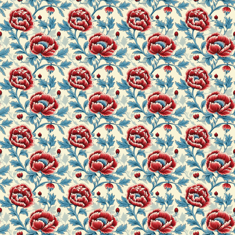 Peony Grandeur Collection - Luxurious Floral & Botanical Patterns for Elegant Prints and Creative Projects 2025-2026