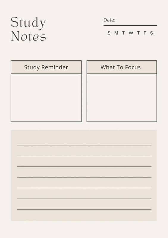Minimal Mindset Beige Study Planner 2025 - Clean Academic Organizer for Students and Productivity Enthusiasts