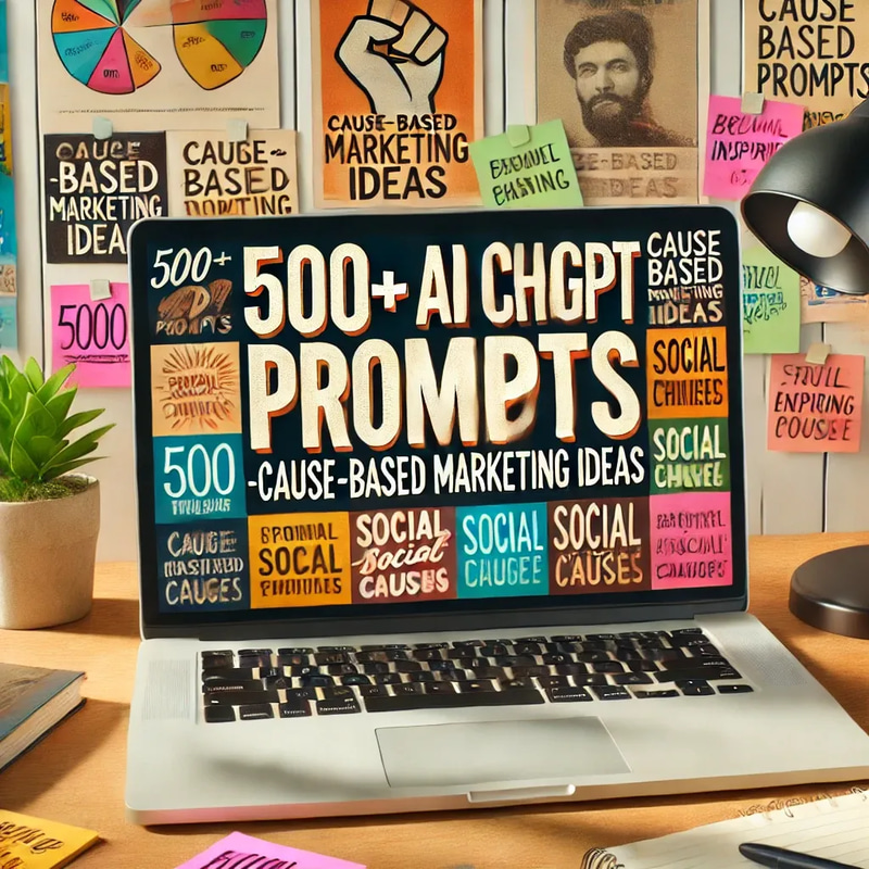 500+ AI ChatGPT Prompts - Cause-Based Marketing Ideas for Engaged Marketers and Purpose-Driven Campaigns