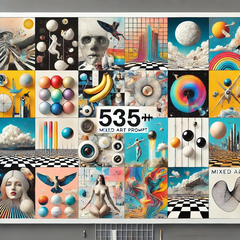 535 Mixed Art Prompt 2025 - Dynamic AI-Driven Creativity Boost for Artists and Designers