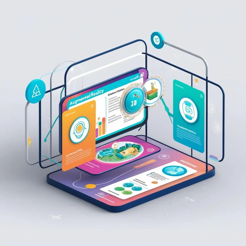 3D Augmented Reality Animation - Immersive Educational and Medical Stock Video for Science Content Creators