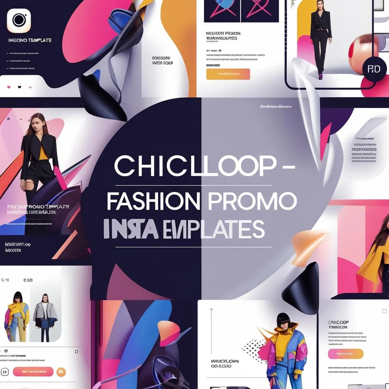 ChicLoop Fashion Promo Insta Templates - Stylish Animated Social Media Designs for Trend-Driven Brands