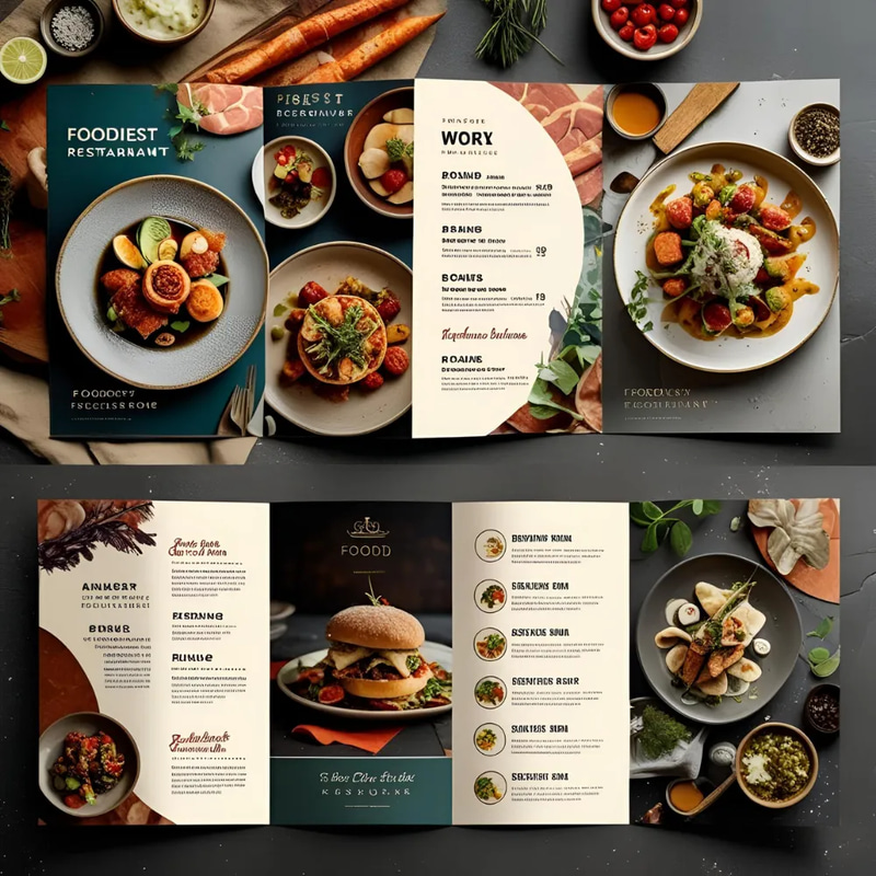 Foodiest Brochure - Restaurant & Culinary Design - Multi-Purpose Promo Kit for Marketing & Brand Impact