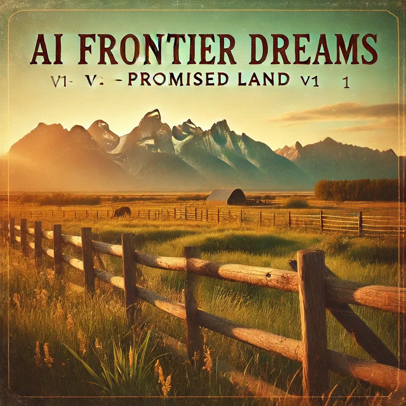 AI Frontier Dreams V1 - Promised Land - Cinematic AI-Generated Country & Folk Music for Filmmakers and Creators