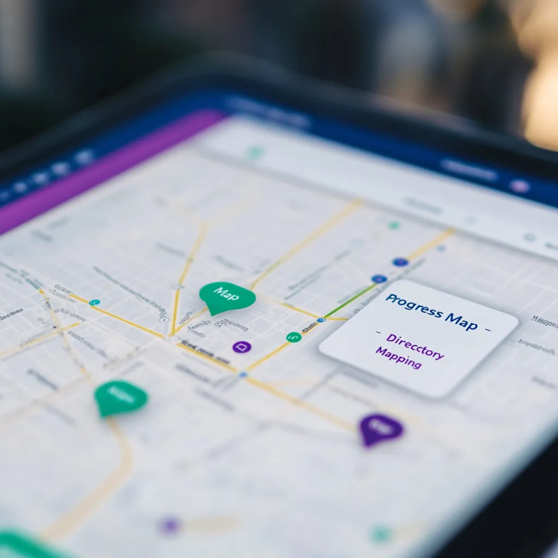 Progress Map Directory Mapping - Intuitive WordPress Plugin for Dynamic Location-Based Site Navigation