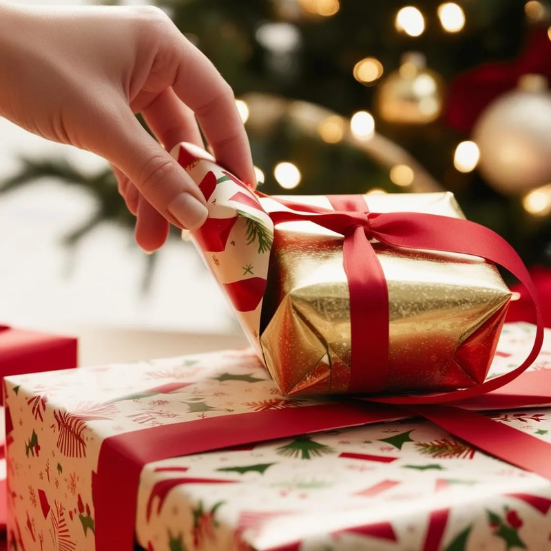 Best Christmas Gift - Cinematic Holiday Stock Video for Festive Event Creators and Marketers