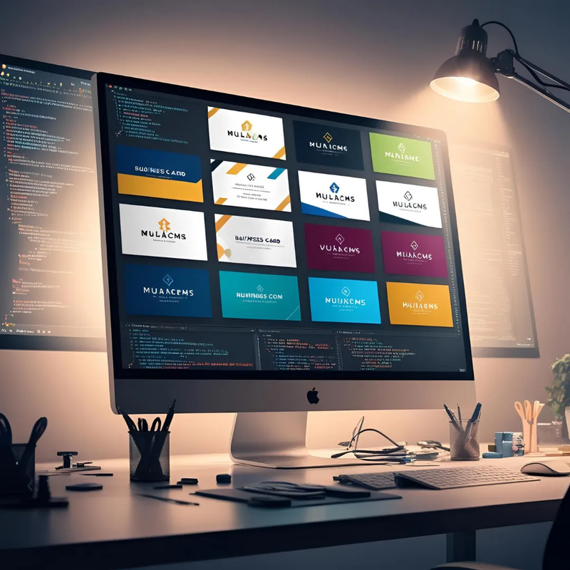 MulanCMS - Business Card Site Builder - Streamlined PHP Script for Creating Professional Digital Business Cards