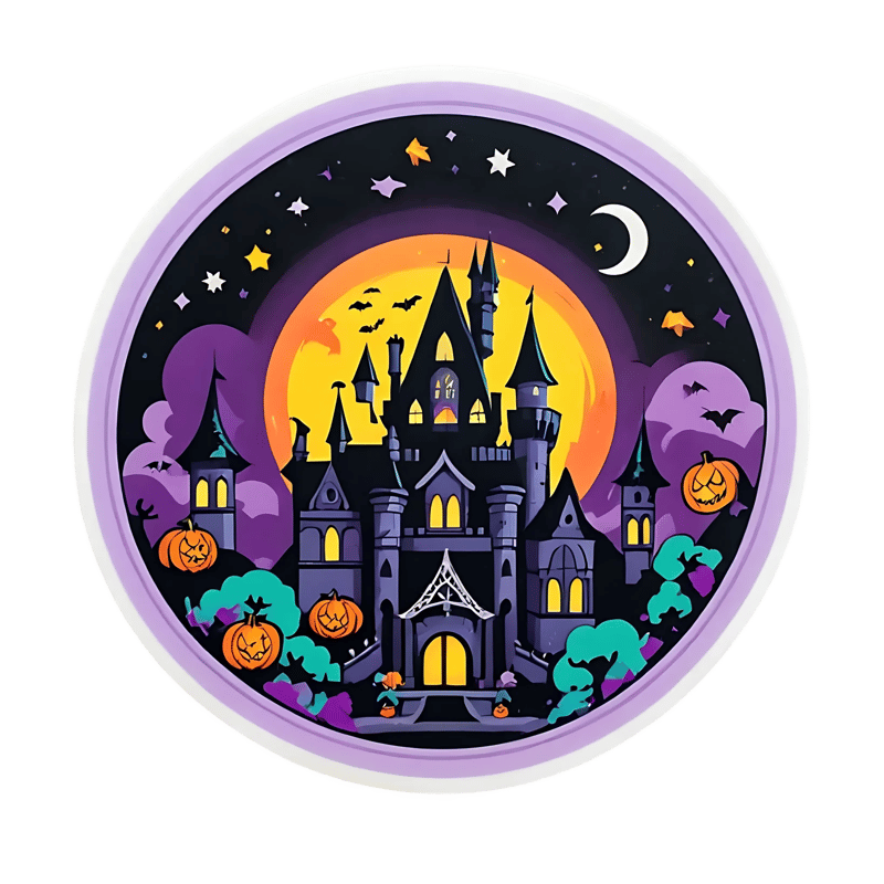 50+ Ultimate Amusement Sticker Bundle - Vibrant Celebration and Holiday Stickers for Creative Projects and Branding