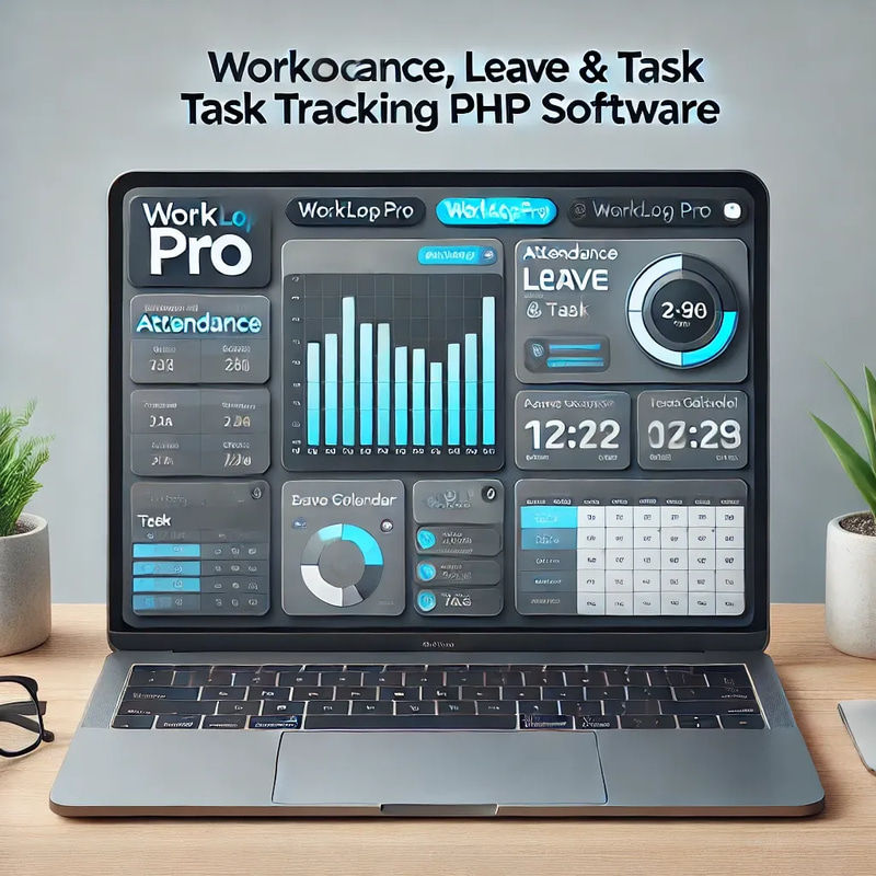 WorkLogPro - Attendance, Leave & Task Tracking PHP Software - Efficient Workforce Management for Businesses and Teams