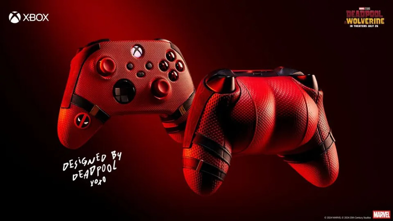 Deadpool Game Controller - 3D Printable Model for Gamers and Collectors with Customizable Design