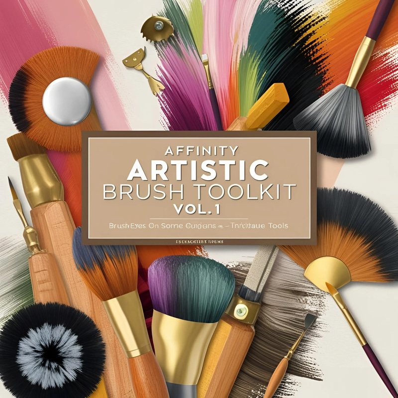 Affinity Artistic Brush Toolkit Vol.1 - Premium Artistic Brushes for Affinity Designers Elevating Creative Expression and Workflow Efficiency