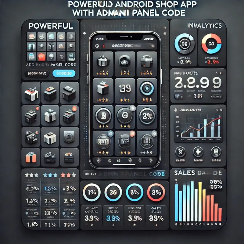 Powerful Android Shop App with Admin Panel Code - Robust Mobile E-commerce Solution for Developers and Entrepreneurs