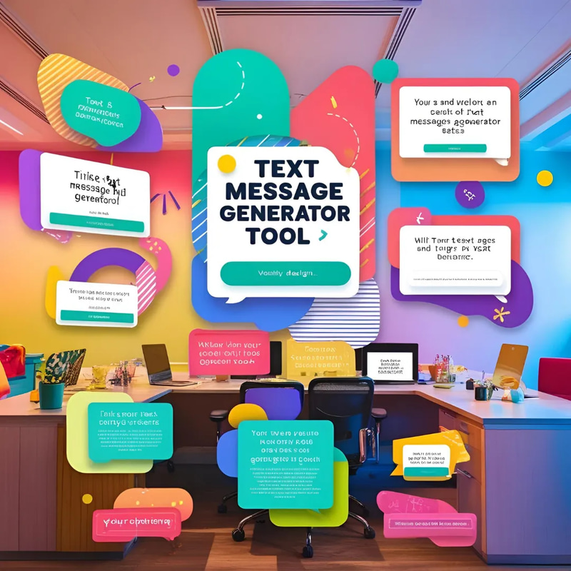 Text Message Generator - SMS Style Titles - Dynamic Video Text Templates for Engaging Social & Marketing Content