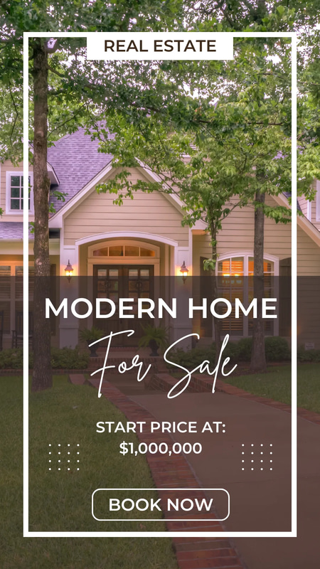 DreamHome Facebook Real Estate Story - Professional Real Estate Story Templates for Branding & Client Engagement