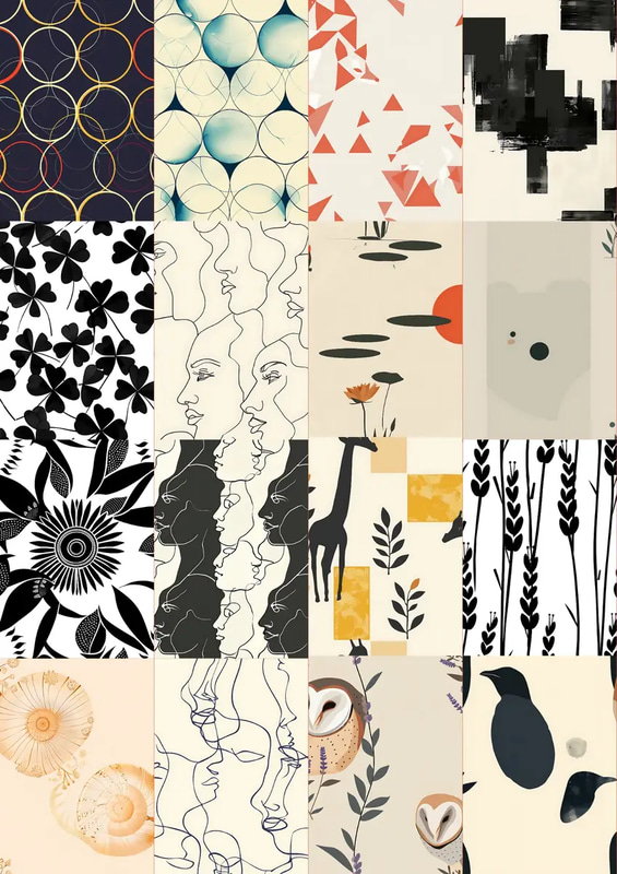 100 Pure Minimalist Geometry - Sleek Modern Pattern Designs for Clean, Versatile Creative Projects