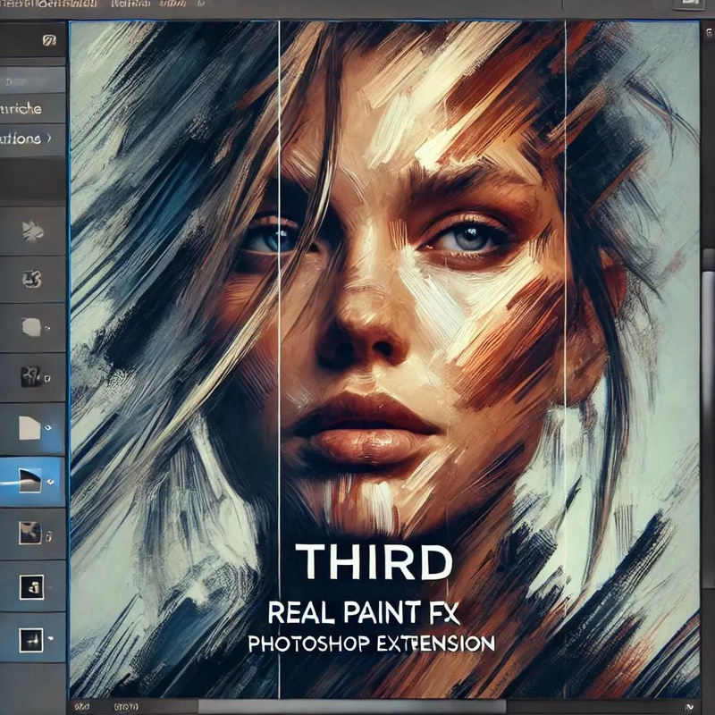 Real Paint FX Photoshop Extension - Dynamic Photoshop Actions & Presets for Creative Photo Editing